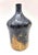Offered is a circa. 1970s wheel-thrown ceramic glazed stoneware bud vase with a narrow vertical neck, broad shoulder, and...