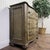 Lane Furniture Vintage Lane Hand-Painted Floral Serpentine Chest of Drawers For Sale - Image 4 of 11