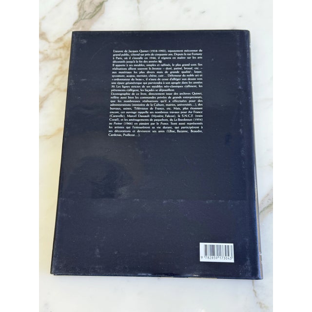 “Jacques Quinet” by Guitemie Maldonado. Published by Les Éditions de ľAmateur 2000. Hard cover with dust jacket, French...