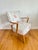 Textile Vintage Mid Century Modern Armchair With Floral Upholstery For Sale - Image 7 of 7