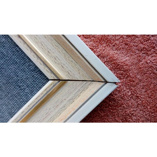 Framed Floral Tapestry in Fabric, 1970s For Sale - Image 3 of 9