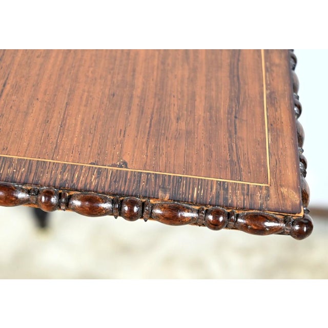 Wood Small Restauration Living Room Table, Early 19th Century For Sale - Image 7 of 18