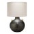 Grey Modern Two Handled Kettle Table Lamp For Sale