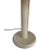 Postmodern 1980s Enamel Ivory Table Lamp With Original Pleated Shade - A Pair For Sale - Image 3 of 9