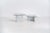 Marble & Glass Coffee Tables, Set of 2 For Sale - Image 4 of 11