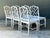 Vintage Chinese Chippendale Cane Dining Chairs - Set of 6 For Sale - Image 12 of 12