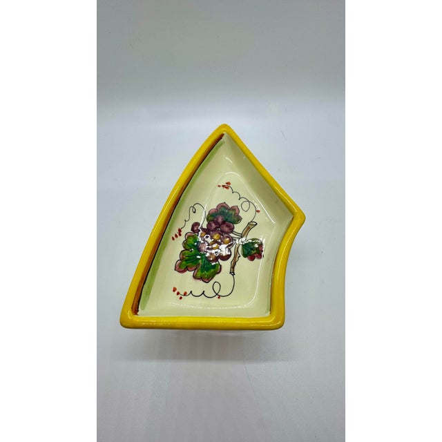 Ivory 1990s M.O.D. Deruta “Frutta Mista” Antipasto Set - 7 Piece For Sale - Image 8 of 12