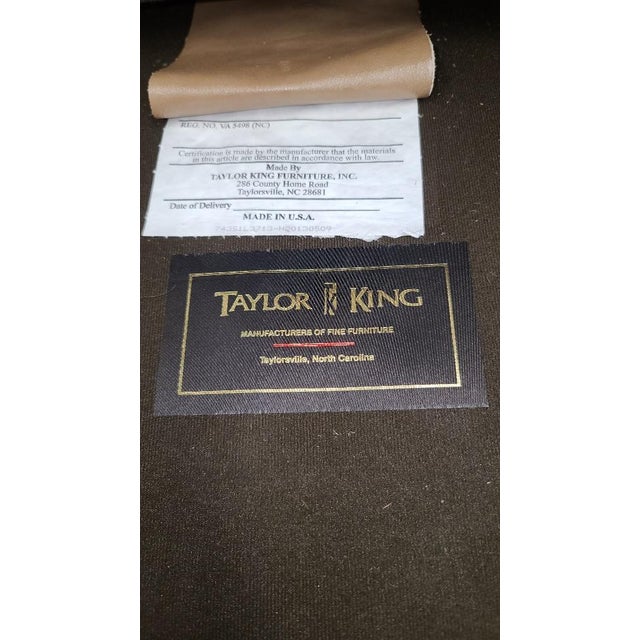 Taylor King Leather Recliner For Sale - Image 11 of 12