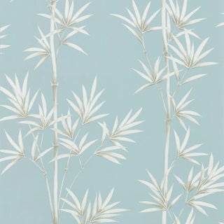 Harlequin Isabella Wallpaper in Sky/Porcelain For Sale