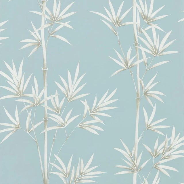 Harlequin Isabella Wallpaper in Sky/Porcelain For Sale