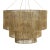 3 Tier Jute Chandelier in Natural For Sale - Image 4 of 4