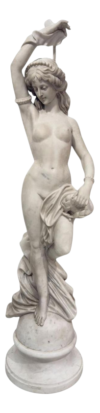 Italian Artist, Female Nude, 1800s, Marble