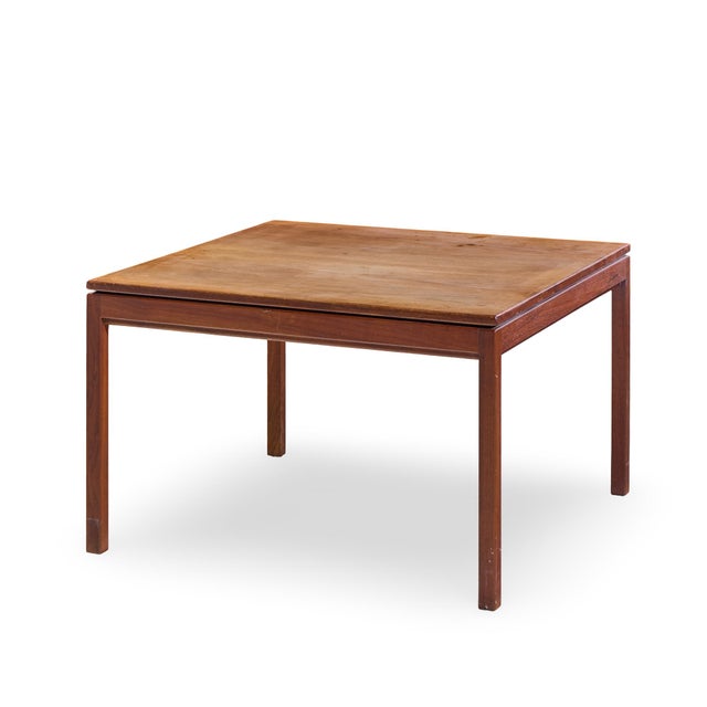 Mid-Century Modern Jens Risom Mid Century Walnut Coffee Table For Sale - Image 3 of 8