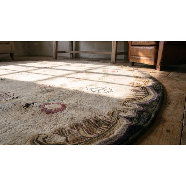 Antique American Hooked Rug 9' 0" x 12' 0" For Sale In New York - Image 6 of 8