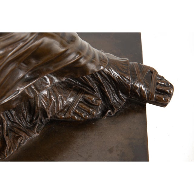 French Bronze Sculpture “Dying Lucretia” (1868) by Jean-Baptiste Clesinger For Sale - Image 12 of 15