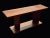 Solid Walnut & Ash Coffee Table – George Nakashima–Inspired – Entryway or Dining Bench For Sale In New York - Image 6 of 16