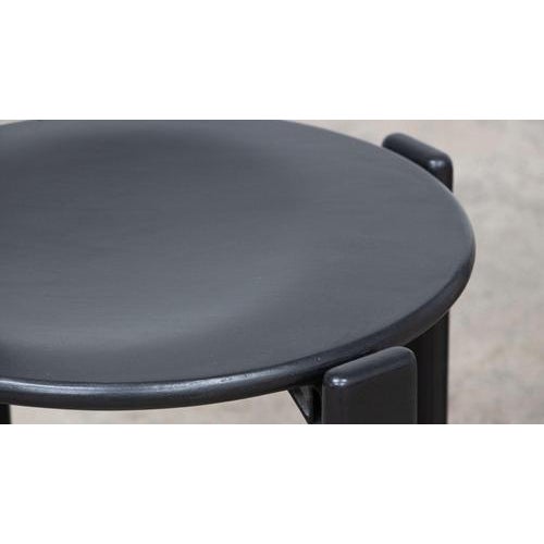 Black Chairs by Bruno Rey for Dieteker, 1970s, Set of 2 For Sale - Image 8 of 10