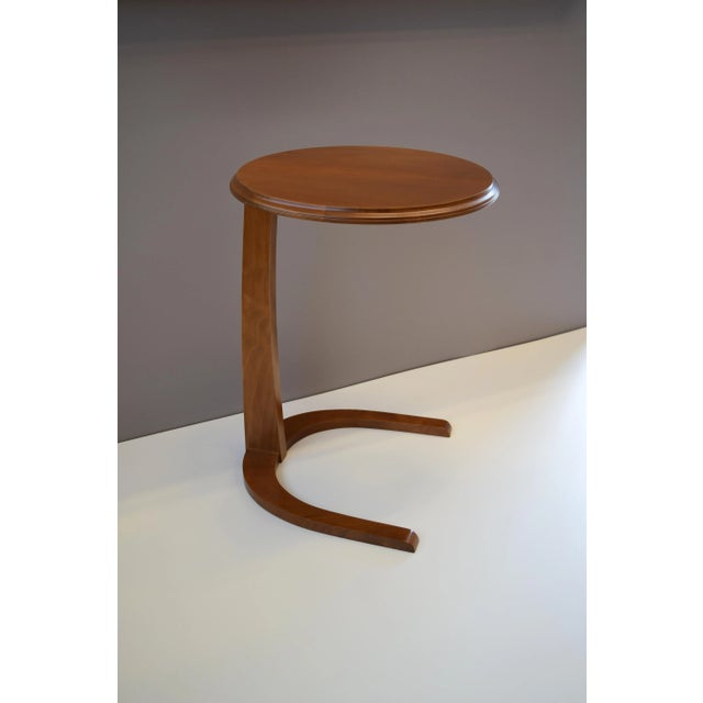 Brown Handcrafted Modern Coffee Table For Sale - Image 8 of 10