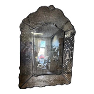 Antique Italian Venetian Mirror From the 18th Century. For Sale