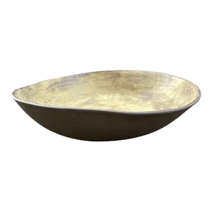 Nonna Hall Yellow Interior Stoneware Bowl