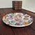 A large and expressive ceramic plate from seminara in calabria, italy, made by gennaro condurso. a unique handmade piece,...