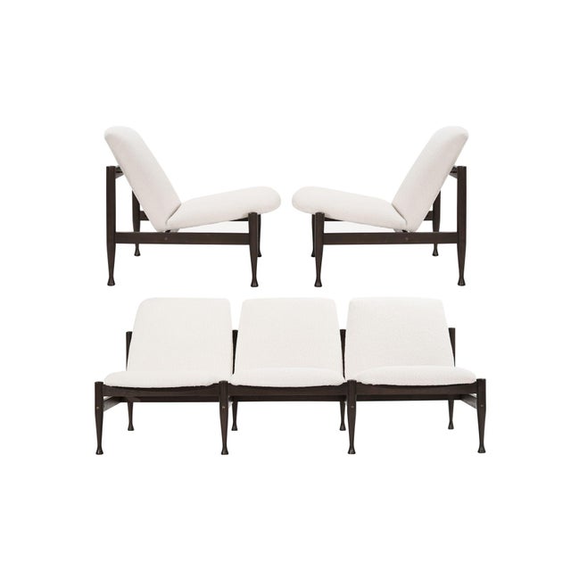 Scandinavian Modern Seating Suite, Denmark, C. 1950s For Sale - Image 13 of 13