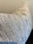 Modern Ivory and Black Stria Decorative Throw Pillow For Sale - Image 3 of 4