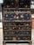 18th C Style George I Burton-Ching Black Chinoiserie Secretary Desk Bookcase For Sale - Image 4 of 10