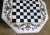 Vintage Italian Marble Inlaid Chess Table For Sale - Image 4 of 8