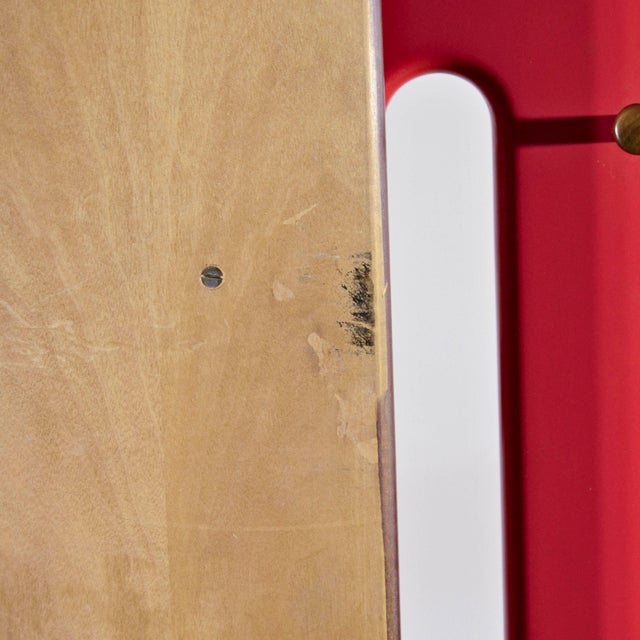 Space Age Red Coat Rack from Luigi Sormani, 1970s For Sale - Image 10 of 18