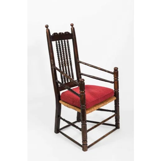 18th Century English Oak Armchair For Sale - Image 11 of 11
