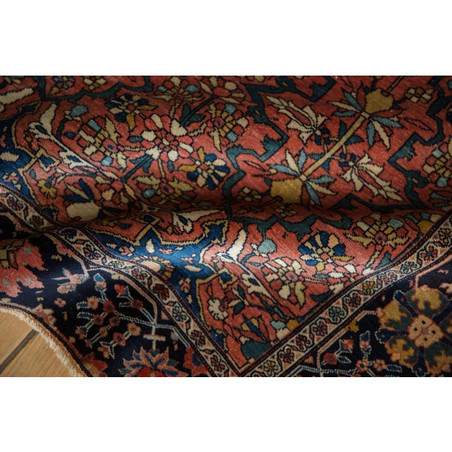 Traditional Antique Fine Farahan Sarouk Rug - 3'3" X 4'10" For Sale - Image 3 of 12