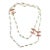 Chanel Gold CC Red Bead Chain Necklace For Sale