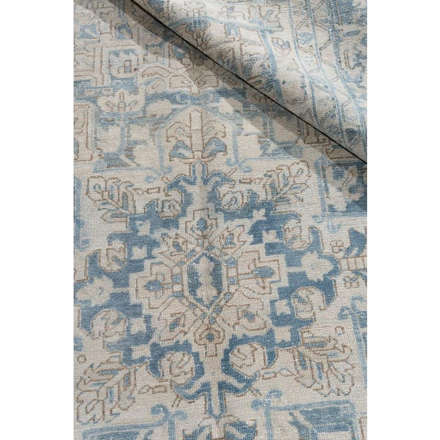 Textile Vintage Heriz Rug 9ft 8in X 12ft 10in For Sale - Image 7 of 12