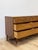 Vintage MCM Bassett Style Nine Drawer Dresser With Wood Inlays Collectable Retro For Sale - Image 15 of 18