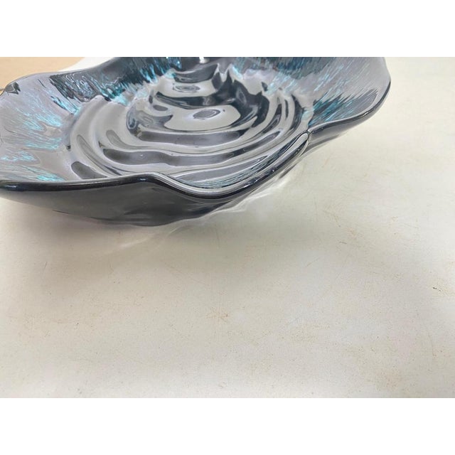 1960s Large Ceramic Blue Vide Poche, 1960 For Sale - Image 5 of 14