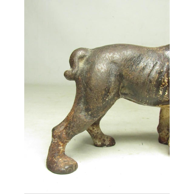 Cast Iron Hubley Boston Terrier Doorstop For Sale - Image 16 of 17
