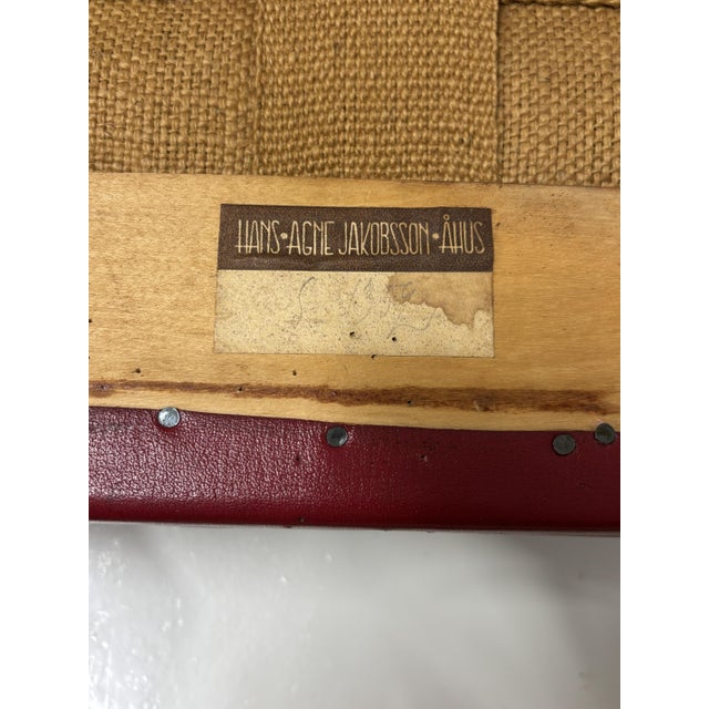 Midcentury Modern Stool by Hans-Agne Jakobsson, 1950s For Sale - Image 12 of 15
