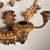 Beautiful vintage tole 3-arm candle sconce // Italian toleware // gilt // gold leaf // made in Italy // grandmillenial decor // preppy For Sale In Kansas City - Image 6 of 10