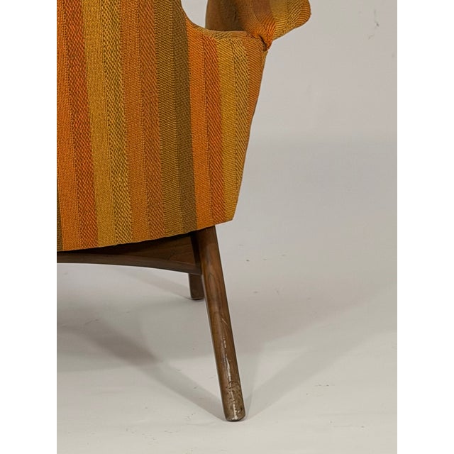 Adrian Pearsall High Back Lounge Chair, Model 1548-C For Sale In Austin - Image 6 of 9