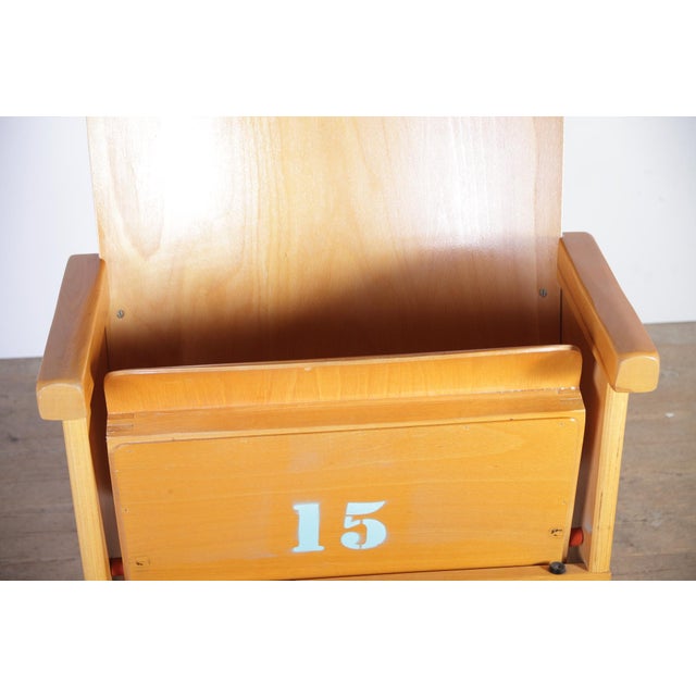 Vintage Cinema Bench from Ton, 1960s For Sale - Image 9 of 11