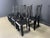Postmodern Italian Regia Dining Chairs by Antonello Mosca for Ycami, 1980s, Set of 8 For Sale - Image 3 of 13