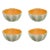 Bordallo Pinheiro Melon Bowls, 25 oz, Set of 4 For Sale