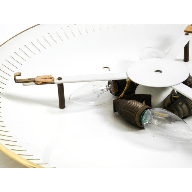 Mid-Century Round Illuminated Metal Mirror from Hillebrand, 1966 For Sale - Image 18 of 18