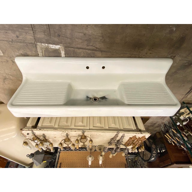 1920s Farmhouse Sink Double Washboard Chairish