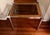 Vintage 1970s Milo Baughman style side table combining warm oak, polished chrome and removable smoked glass. The square...