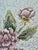 American Floral Hooked Rug Wall Hanging With Roses and Delft-Style Vase, Circa 1930’s For Sale In New York - Image 6 of 18