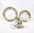 Vintage Weimar Katharina Gold-Gilt Porcelain Tea Trio Set for 6, 18 Pieces For Sale - Image 4 of 7