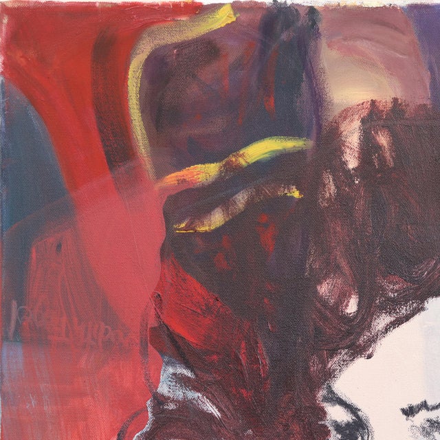 Honor - Original Contemporary Figurative Mixed Media Painting on Canvas by Erin Hammond For Sale - Image 4 of 9