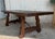 Baroque 20th Century Spanish Baroque Style Walnut Lyre Legs Trestle Dining Table For Sale - Image 3 of 12